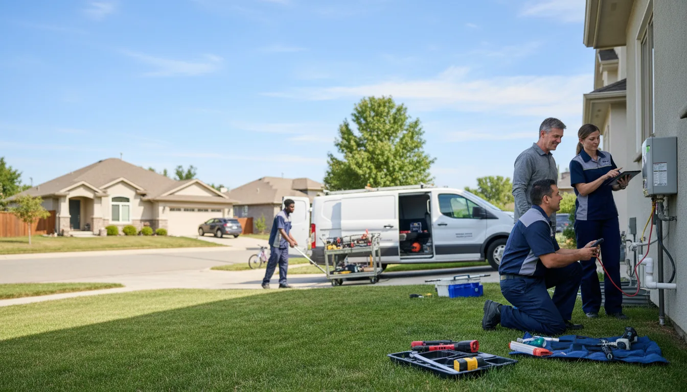Tankless water heater service in Arapaho, OK